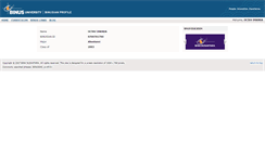 Desktop Screenshot of 0700701700.profile.binus.ac.id