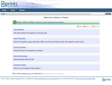 Tablet Screenshot of eprints.binus.ac.id